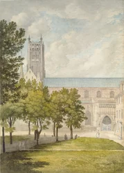 Cathédrale de Worcester, probablement 1774